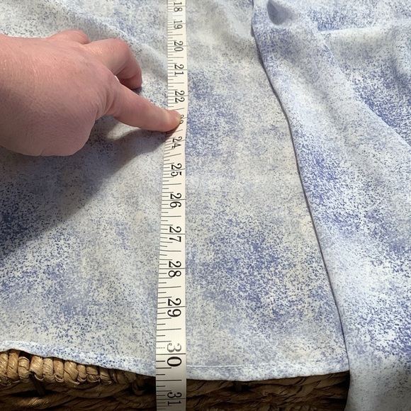 Reitmans purple &  white duster 16 - Picture 6 of 6